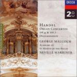 韓德爾：管風琴協奏曲集 (2CDs)<br>麥克倫，管風琴 / 馬利納指揮，聖馬丁學會樂團<br>Handel:Organ Concertos